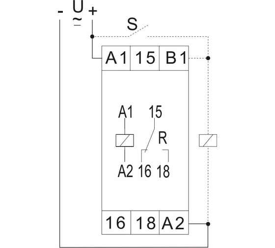 Реле времени TELE D6DR 24VAC/DC 230VAC 234060