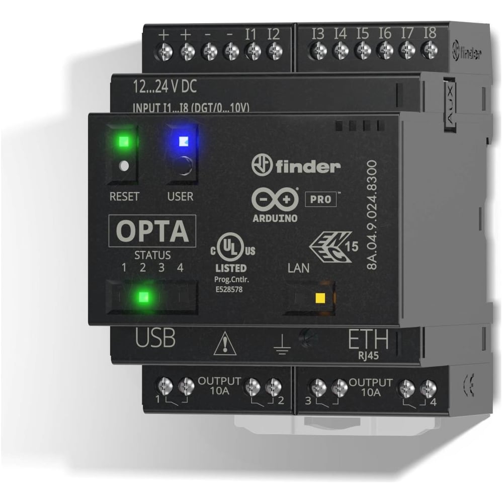 Программируемое логическое реле FINDER OPTA LITE, 8A.04.9.024.8300 ...