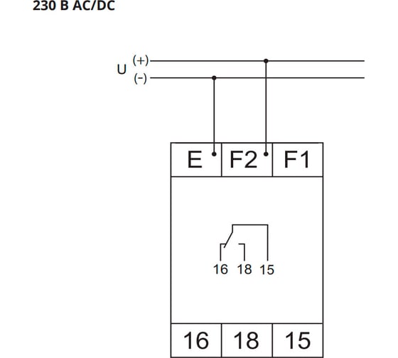 Реле контроля напряжения TELE V2UM230V10 2100300