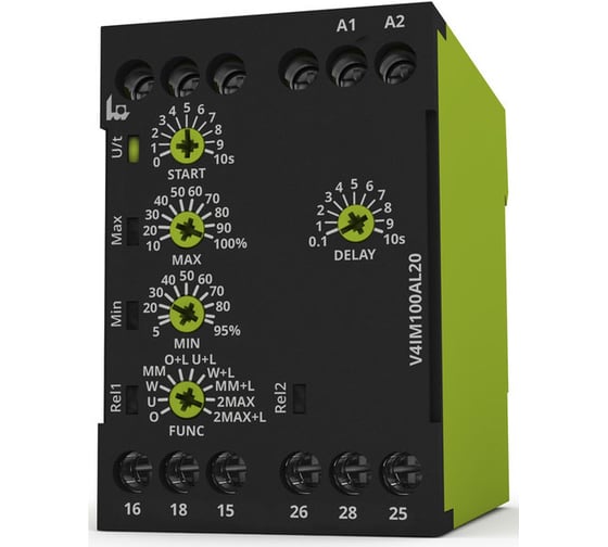 Реле контроля тока TELE V4IM100AL20 24-240V AC/DC 2104400 1
