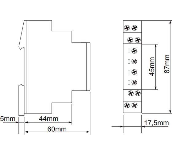 Реле времени TELE E1Z1R10 24-240V AC/DC VE10 110205A