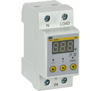 Однофазное реле напряжения IEK рн-д 36мм 50а IVR21-1-50