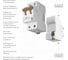 Дифференциальный автомат WERKEL 1p+n 40 a 30 ma 6 ka c a w922p164 a065619 3
