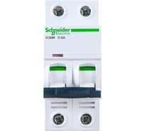 Автоматический выключатель Systeme Electric Acti 9 iC60N 2P 6A SE A9F79206