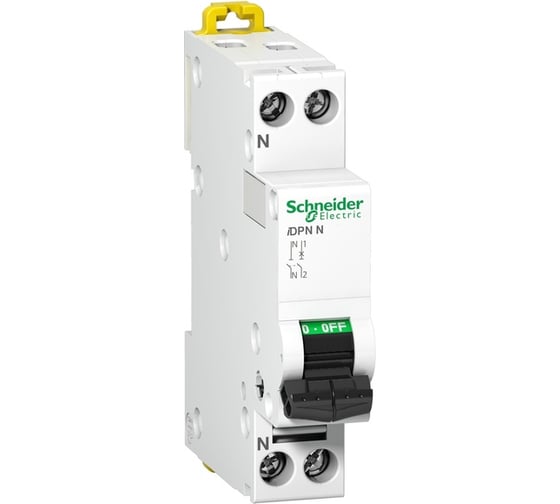 Автоматический выключатель Systeme Electric Acti 9 iDPN N 10A 6kA SE A9N21556