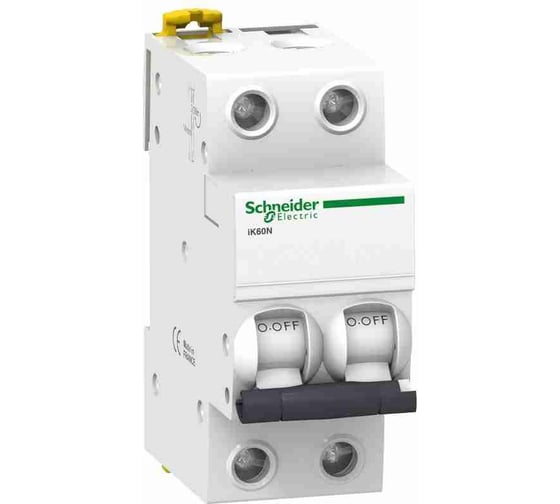Автоматический выключатель Systeme Electric Acti 9 iK60 2P 3A SE A9K24203