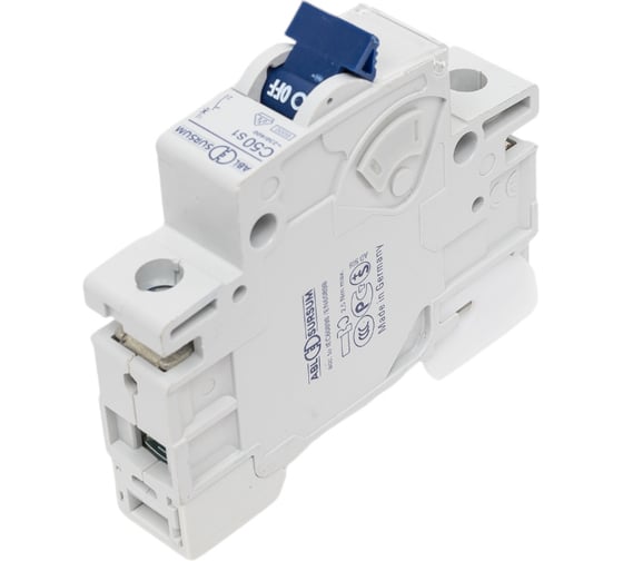 Автоматический выключатель ABL 1P, C, 50 A, 6 кА, 230/400 В AC, серия S C50S1