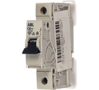 Автоматический выключатель ABL 1P, C, 6 A, 10 кА, 230/400 В AC, серия Т C6T1