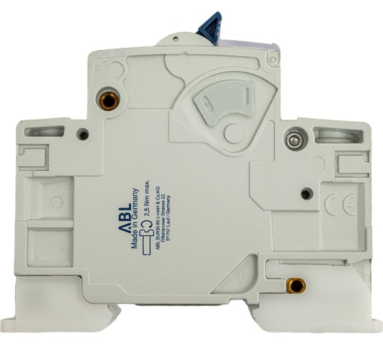 Автоматический выключатель ABL 2P, C, 63 A, 10 кА, 125 В DC, серия DC C63DC2