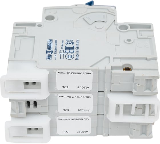 Автоматический выключатель ABL 3P, C, 25 A, 6 кА, 230/400 В AC, серия S C25S3