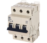 Автоматический выключатель ABL 3P, C, 20 A, 6 кА, 230/400 В AC, серия S C20S3
