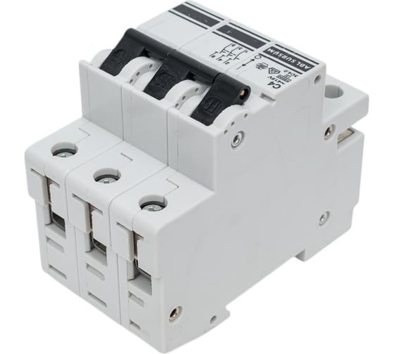 Автоматический выключатель ABL 3P, C, 4 А, 10 кА, 230/400 В AC, серия Т 3C4.0 C4T3