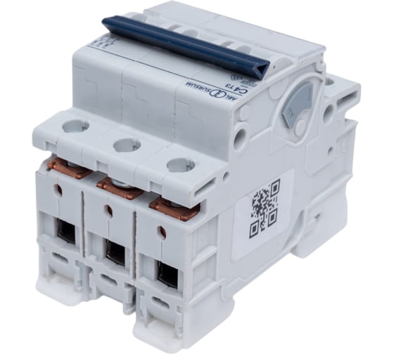Автоматический выключатель ABL 3P, C, 4 А, 10 кА, 230/400 В AC, серия Т C4T3