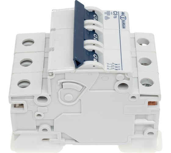 Автоматический выключатель ABL 3P, C, 3 А, 10 кА, 230/400 В AC, серия Т C3T3