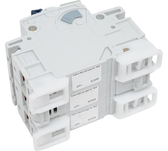 Автоматический выключатель ABL 3P, C, 6 A, 10 кА, 230/400 В AC, серия Т C6T3
