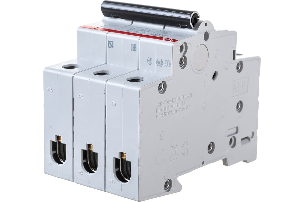 Автоматический трехполюсный выключатель ABB 32А С SH203L 4.5кА ...