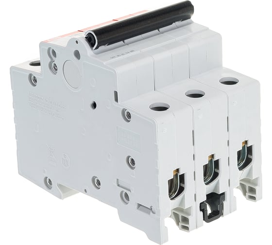 Автоматический трехполюсный выключатель ABB 32А С SH203L 4.5кА 2CDS243001R0324