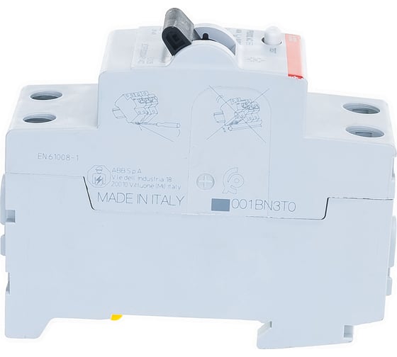 Выключатель дифференциального тока ABB УЗО 2п 40А 30мА FH202 2CSF202004R1400