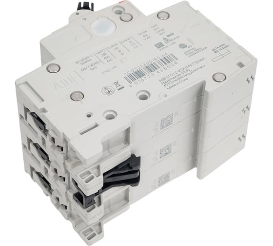 Автоматический трехполюсный выключатель ABB 16А С S203 6кА 2CDS253001R0164