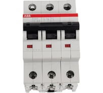 Автоматический трехполюсный выключатель ABB 40А С S203 6кА 2CDS253001R0404