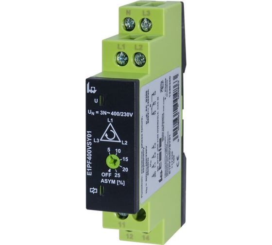 Реле контроля фаз TELE E1PF400VSY01 VE10 1340300A 1