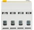 Выключатель дифференциального тока IEK 4п 25A 300mA тип AC ВД1-63 ИЭК MDV10-4-025-300 8
