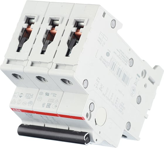 Автоматический выключатель ABB S203 3P 16А 6kA 2CDS253001R0165