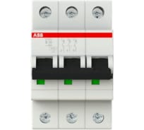 Автоматический выключатель ABB S203 3P 25А 6kA 2CDS253001R0255