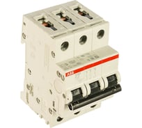 Автоматический выключатель ABB S203 3P 2A 6kA 2CDS253001R0024