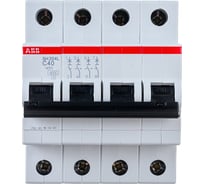 Автоматический выключатель ABB SH204L 4P 40А 4,5kA 2CDS244001R0404