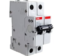 Автоматический выключатель ABB 2P, 16A, C, 4,5кА, BMS412C16 2CDS642041R0164