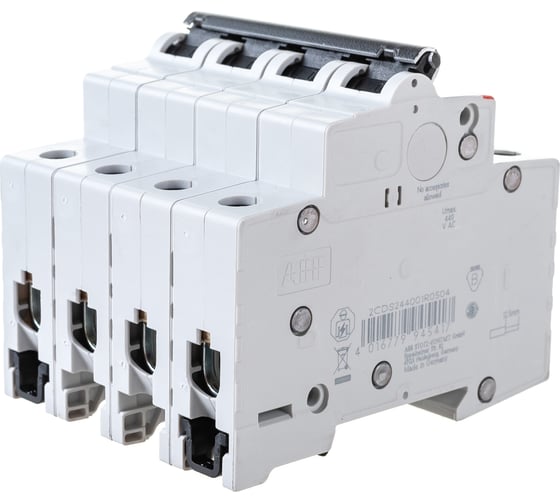 Автоматический выключатель ABB 4-полюсной SH204L C50 2CDS244001R0504