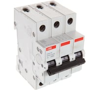 Автоматический выключатель ABB 3P, 6A, C, 4,5кА, BMS413C06 2CDS643041R0064