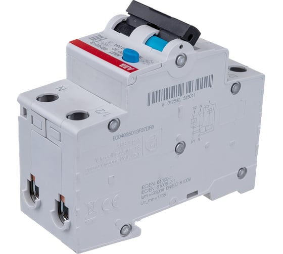 Автоматический выключатель дифференциального тока ABB DSH201R C20 AC30 2CSR245072R1204 1
