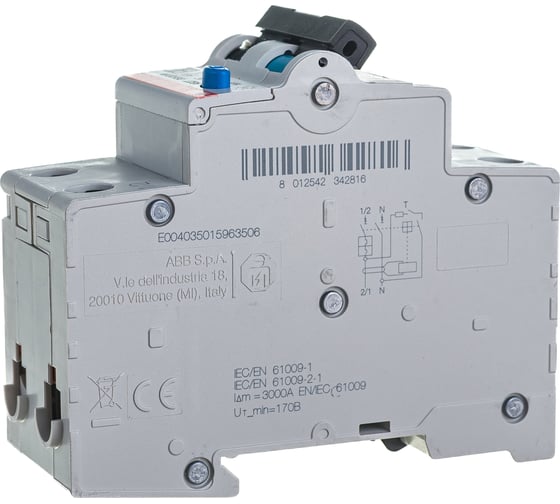 Автоматический выключатель дифференциального тока ABB DSH201R C40 AC30 2CSR245072R1404