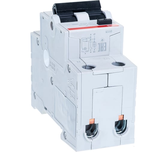 Автоматический выключатель дифференциального тока ABB Basic M АВДТ, 1P+N, 25А, C, 30мA, AC, BMR415C25 2CSR645041R1254