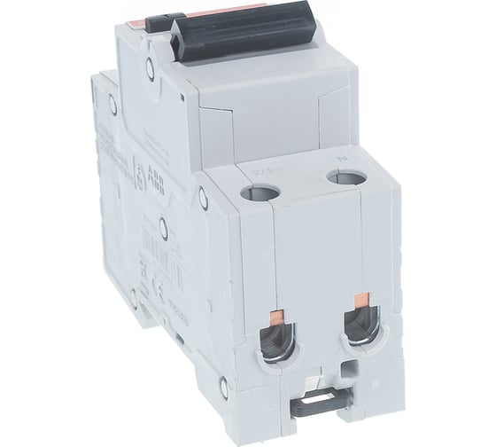 Автоматический выключатель дифференциального тока ABB Basic M АВДТ, 1P+N, 6А, C, 30мA, AC, BMR415C06 2CSR645041R1064