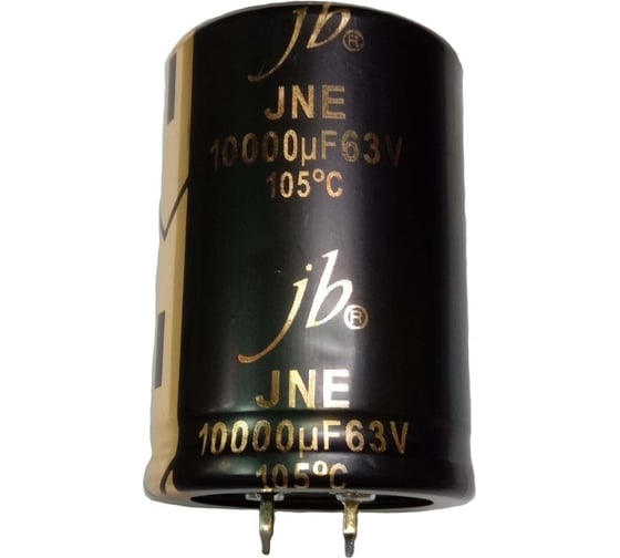 Электролитический конденсатор JB Capacitors 10000мкФ, 63В, 105C, 35x50мм, (Snap-in), JNE1J103M10003500500-113