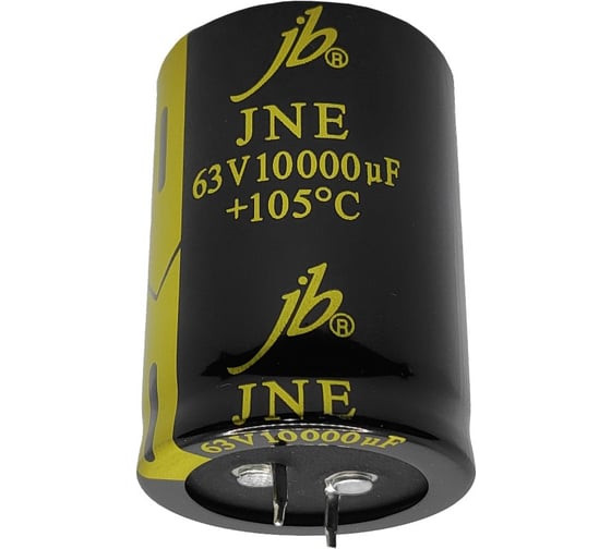 Электролитический конденсатор JB Capacitors 10000мкФ, 63В, 105C, 35x50мм, (Snap-in), JNE1J103M10003500500-113