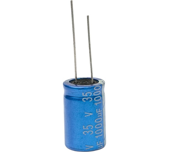 Электролитический конденсатор JB Capacitors 1000мкФ, 35В, -55/105C, 13x20мм, JRB1V102M05001300200000BST-111