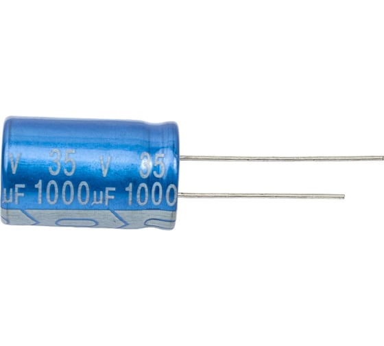Электролитический конденсатор JB Capacitors 1000мкФ, 35В, -55/105C, 13x20мм, JRB1V102M05001300200000BST-111
