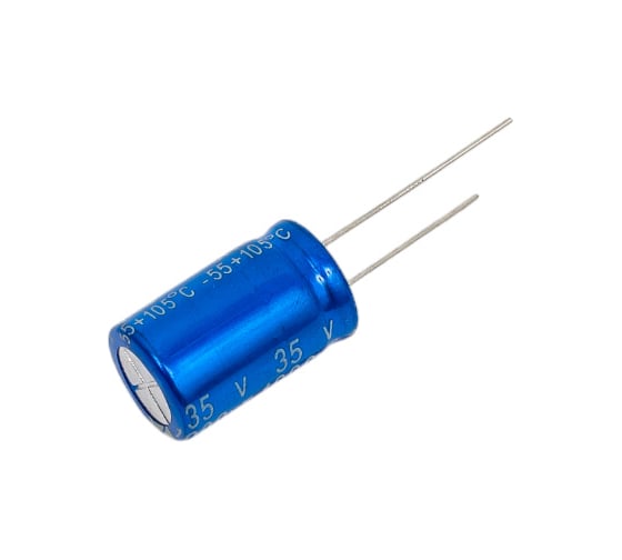 Электролитический конденсатор JB Capacitors 1000мкФ, 35В, -55/105C, 13x20мм, JRB1V102M05001300200000BST-111