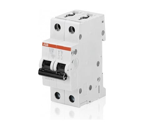 Автоматический выключатель ABB 2-полюсный S202 B25 2CDS252001R0255