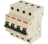 Автоматический выключатель ABB 4P, 10A, C, 4,5кА, BMS414C10 2CDS644041R0104