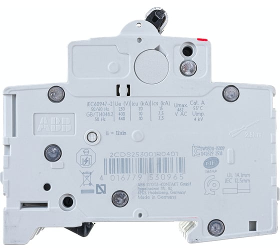 Автоматический выключатель ABB 3-полюсной S203 D40 2CDS253001R0401