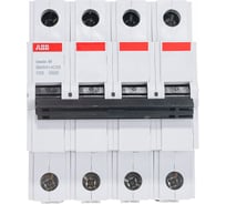 Автоматический выключатель ABB 4P, 25A, C, 4,5кА, BMS414C25 2CDS644041R0254