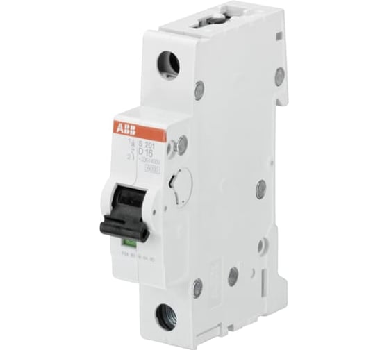 Автоматический выключатель ABB 1-полюсной S201 D6 2CDS251001R0061 1