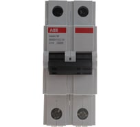 Автоматический выключатель ABB 2P, 10A, C, 4,5кА, BMS412C10 2CDS642041R0104