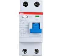 УЗО ABB F202A 2Р 16А 10mA 2CSF202101R0160 15172169