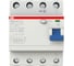 Выключатель дифференциального тока ABB 4п 100A 300mA тип A F204 2CSF204001R3900 2